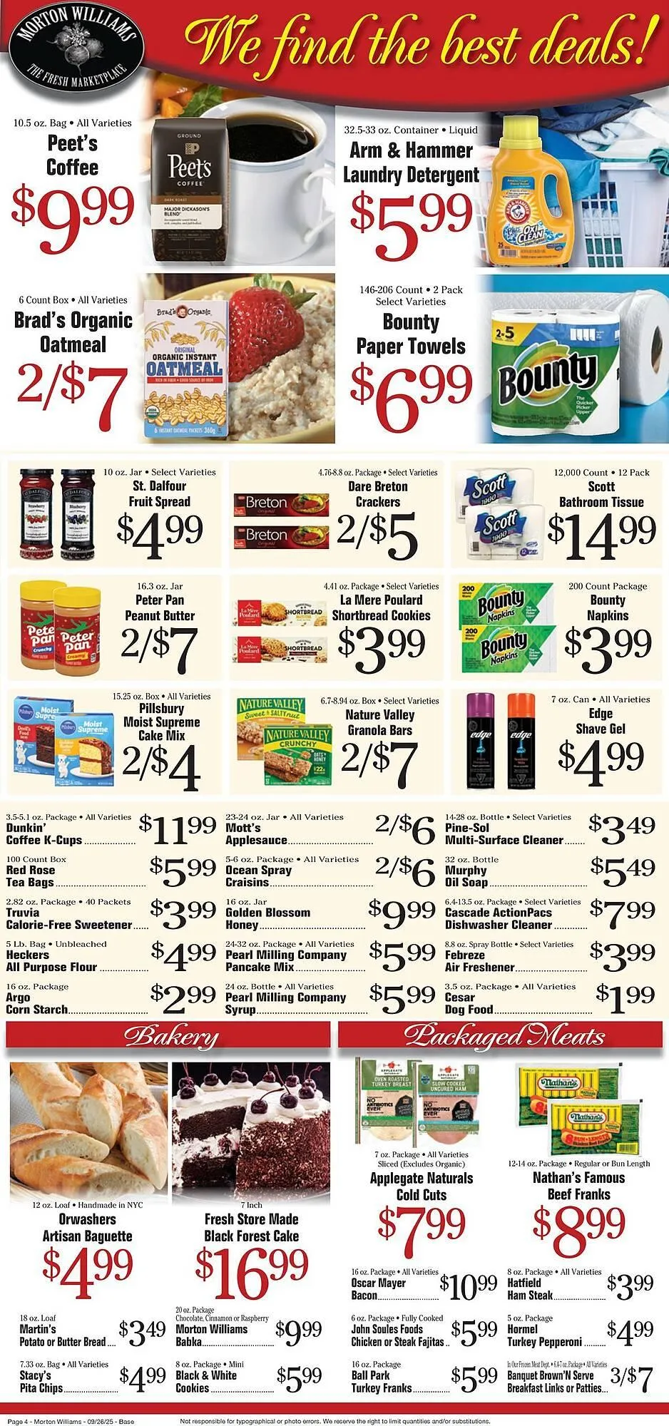 Weekly ad Morton Williams weekly ad from September 25 to October 2 2025 - Page 4