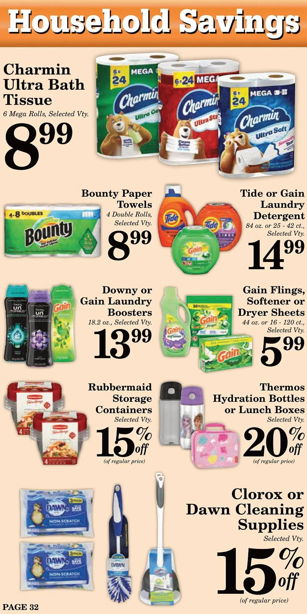 Weekly ad Harvest Foods ad from July 30 to September 2 2025 - Page 33