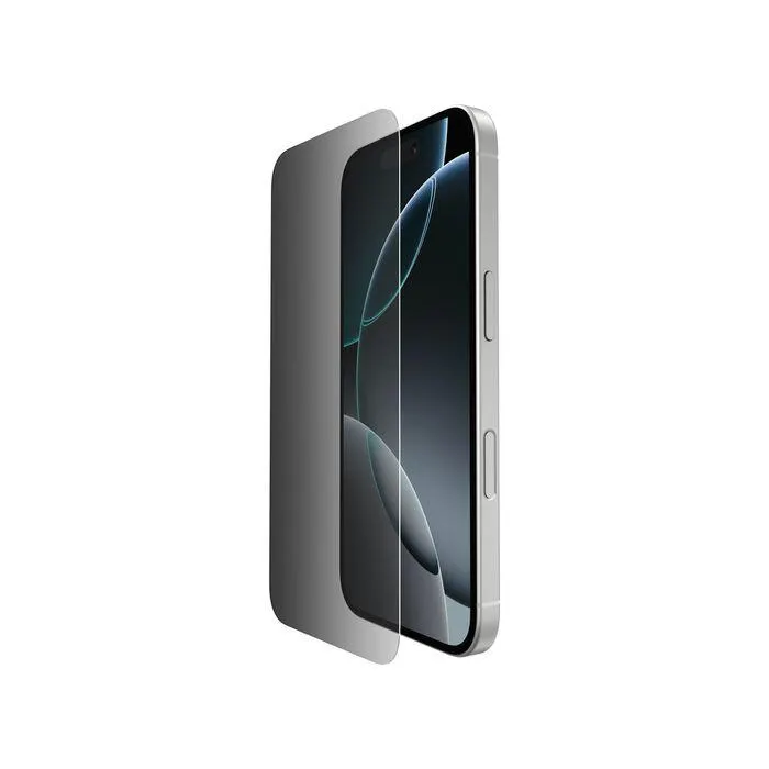 InvisiGlass Privacy Filter Screen Protector for iPhone 17 / iPhone 16 Pro, Gen 2