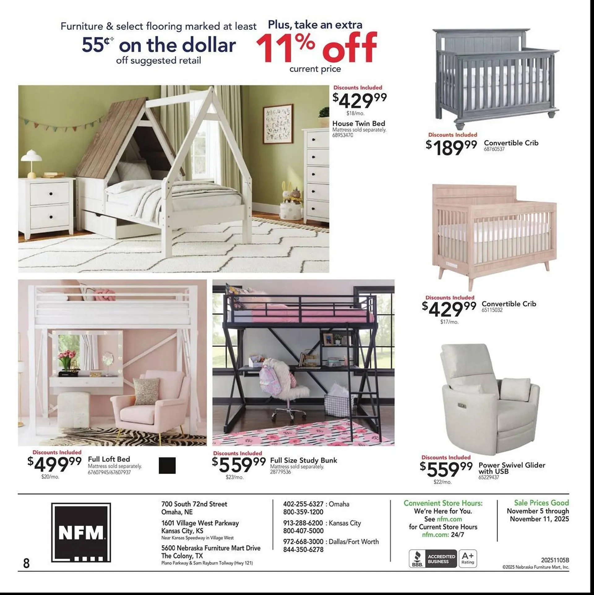 Weekly ad Nebraska Furniture Mart weekly ad from November 5 to November 11 2025 - Page 8