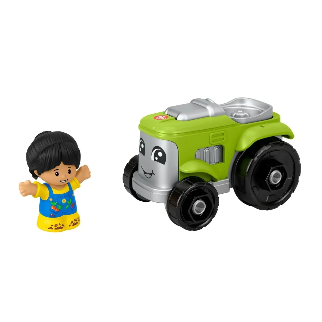 Fisher-Price Little People Tractor Farm Toy & Figure Set For Toddlers, 2 Pieces