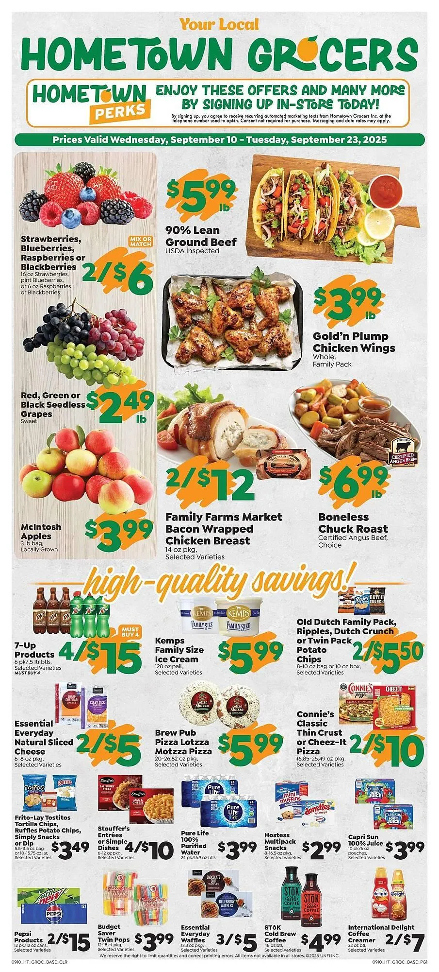 Weekly ad Sentry weekly ad from September 10 to September 23 2025 - Page 1