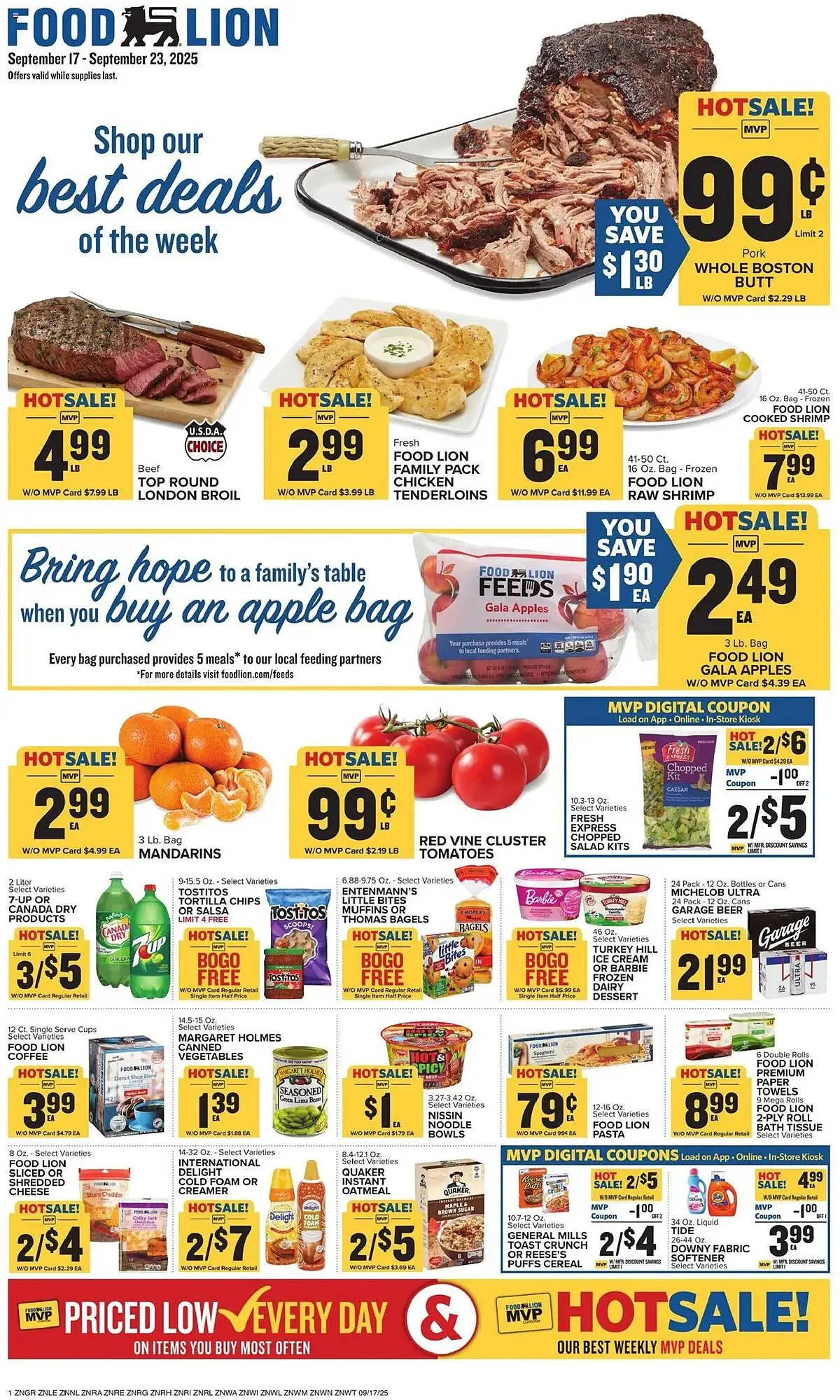 Weekly ad Food Lion weekly ad from September 17 to September 23 2025 - Page 1
