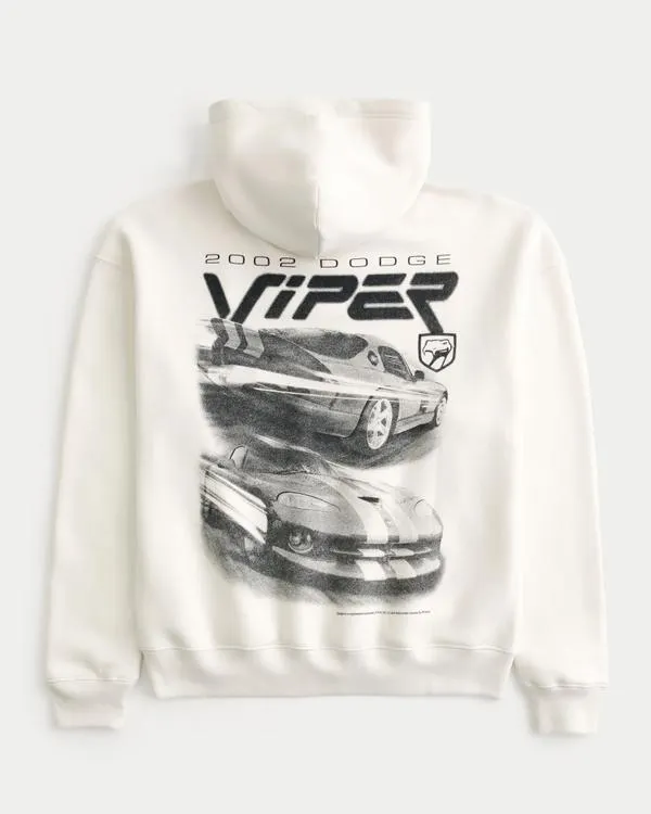 Boxy Dodge Viper Graphic Hoodie