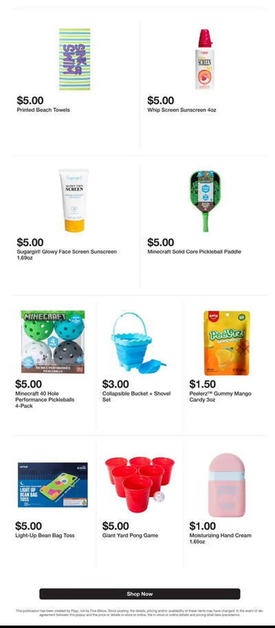 Weekly ad Five Below Weekly Ad from April 22 to April 28 2025 - Page 3