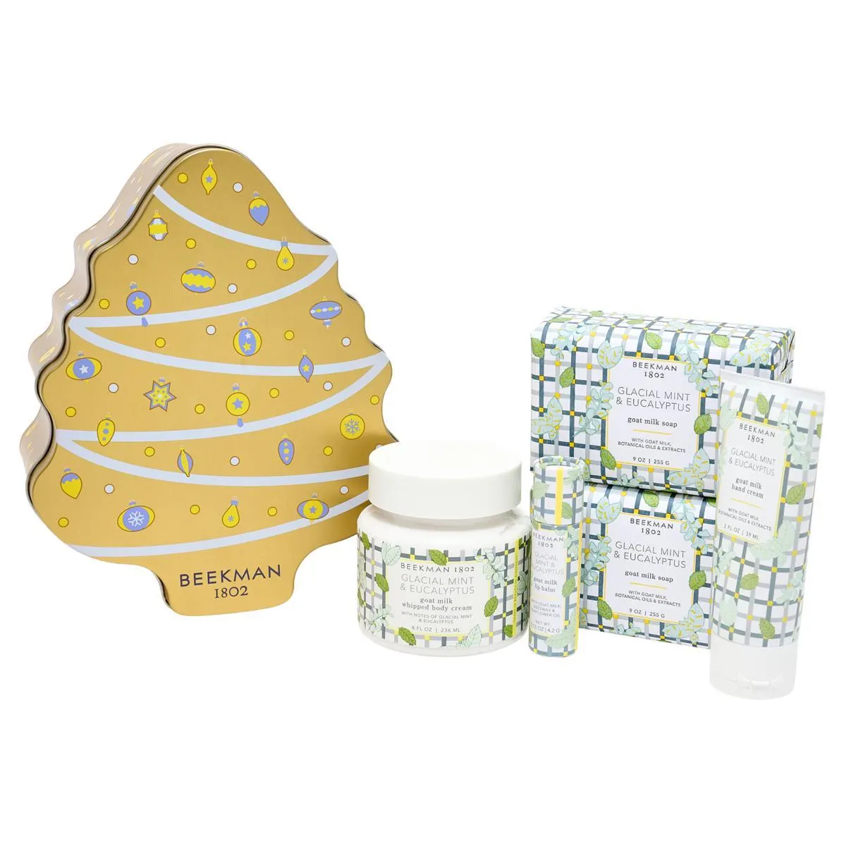 Beekman 1802 G.O.A.T. 5-Piece Body Care Gift Set - Mint & Eucalyptus