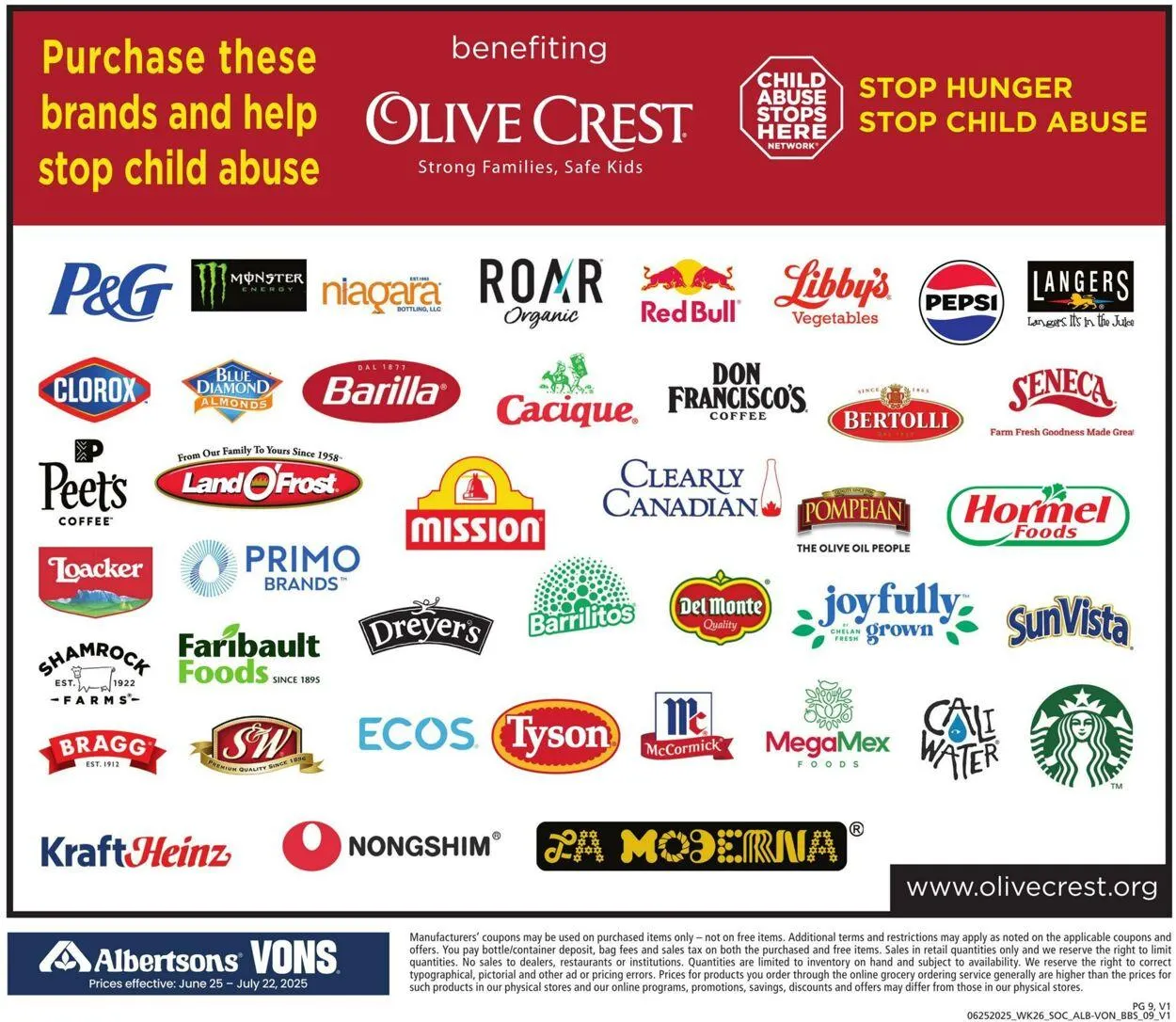 Catálogo de Vons Current weekly ad 25 de junio al 22 de julio 2025 - Página 9