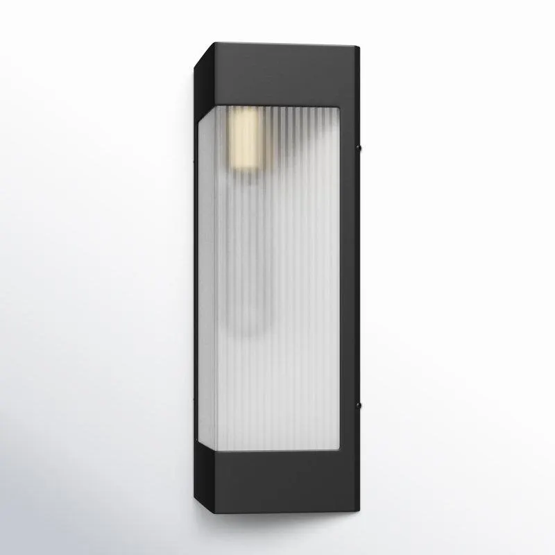 Myra Single Light Outdoor Aluminum Wall Light