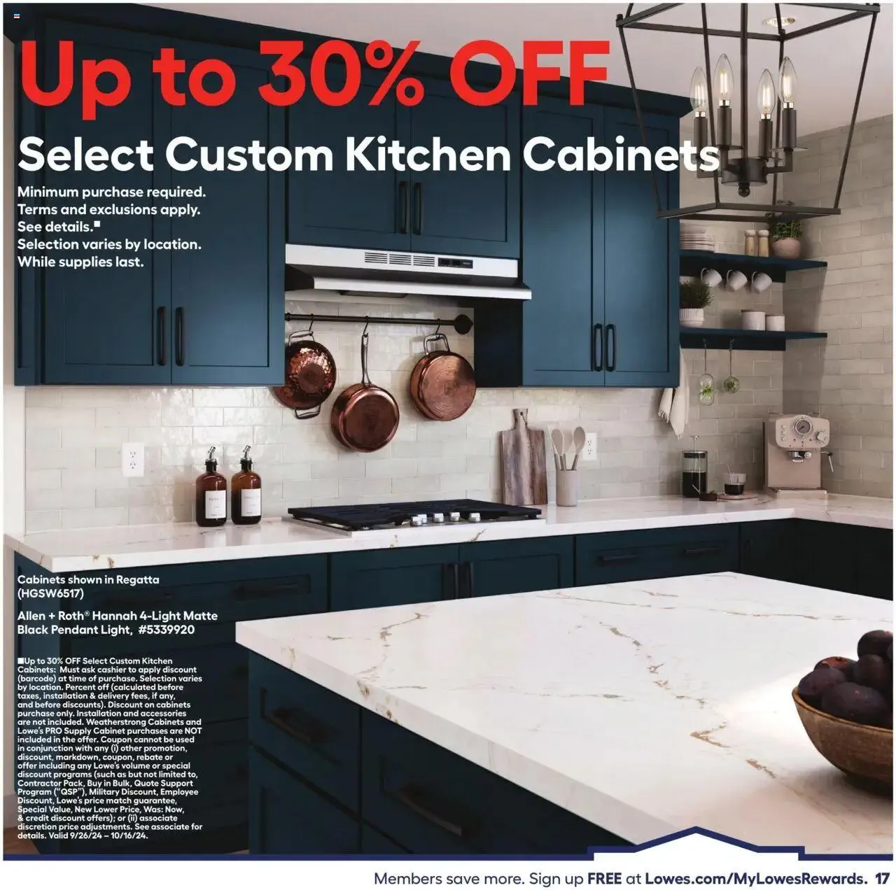 Weekly ad Lowe's - In Store Promotion from September 26 to October 16 2024 - Page 17