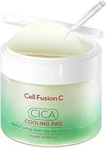 Cell Fusion C Post Alpha CICA Cooling Toner Pad, Redness Relieving & Cooling Korean Toner Pads, Centella Asiatica and Madecassoside, 70 Pads / 6.08 fl.oz.