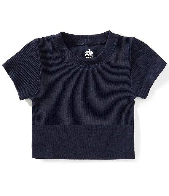 Big Girls Seamless Ribbed T-Shirt