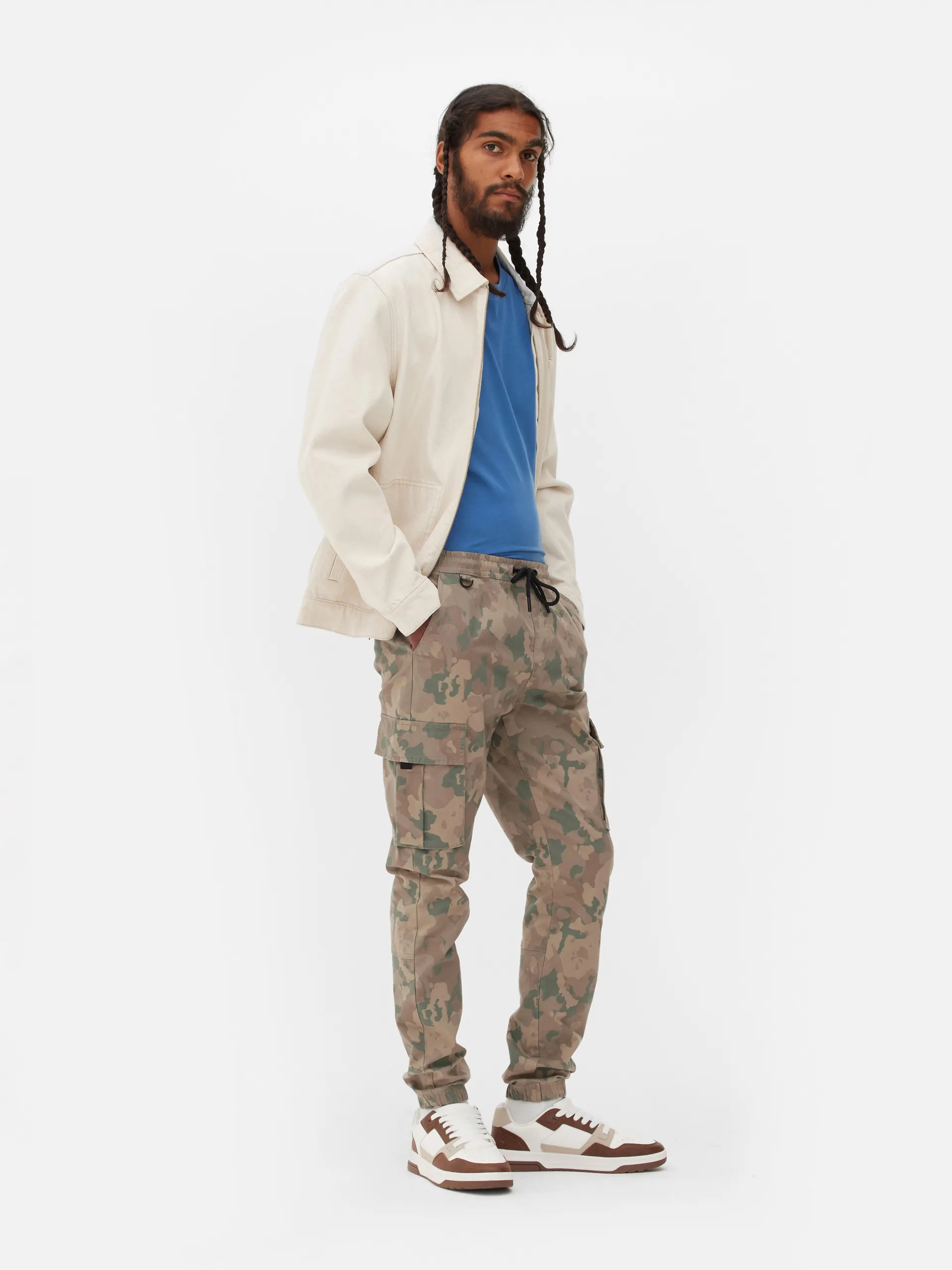 Drawstring Cargo Pants