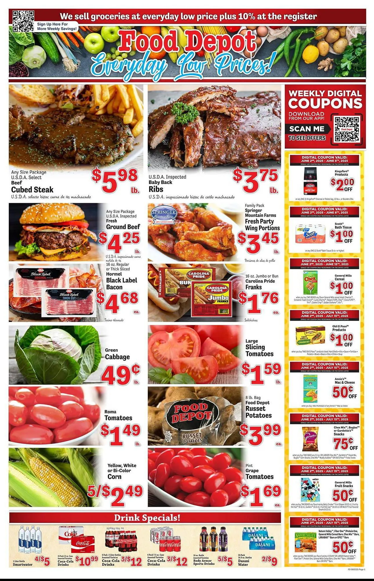 Food Depot Weekly Ad - 1