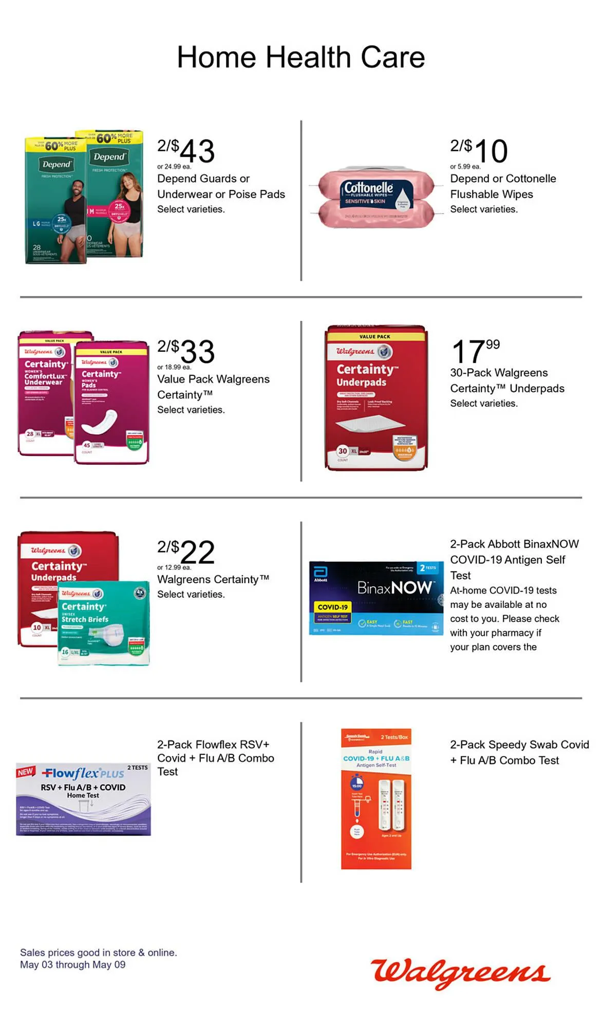 Weekly ad Walgreens weekly ad from May 3 to May 9 2026 - Page 21