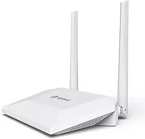 N300 WiFi Router 2.4G Easy Setup Wireless Internet Network Router, Supports Wireless Repeater, WISP, Up to 300Mbps for Home and Office