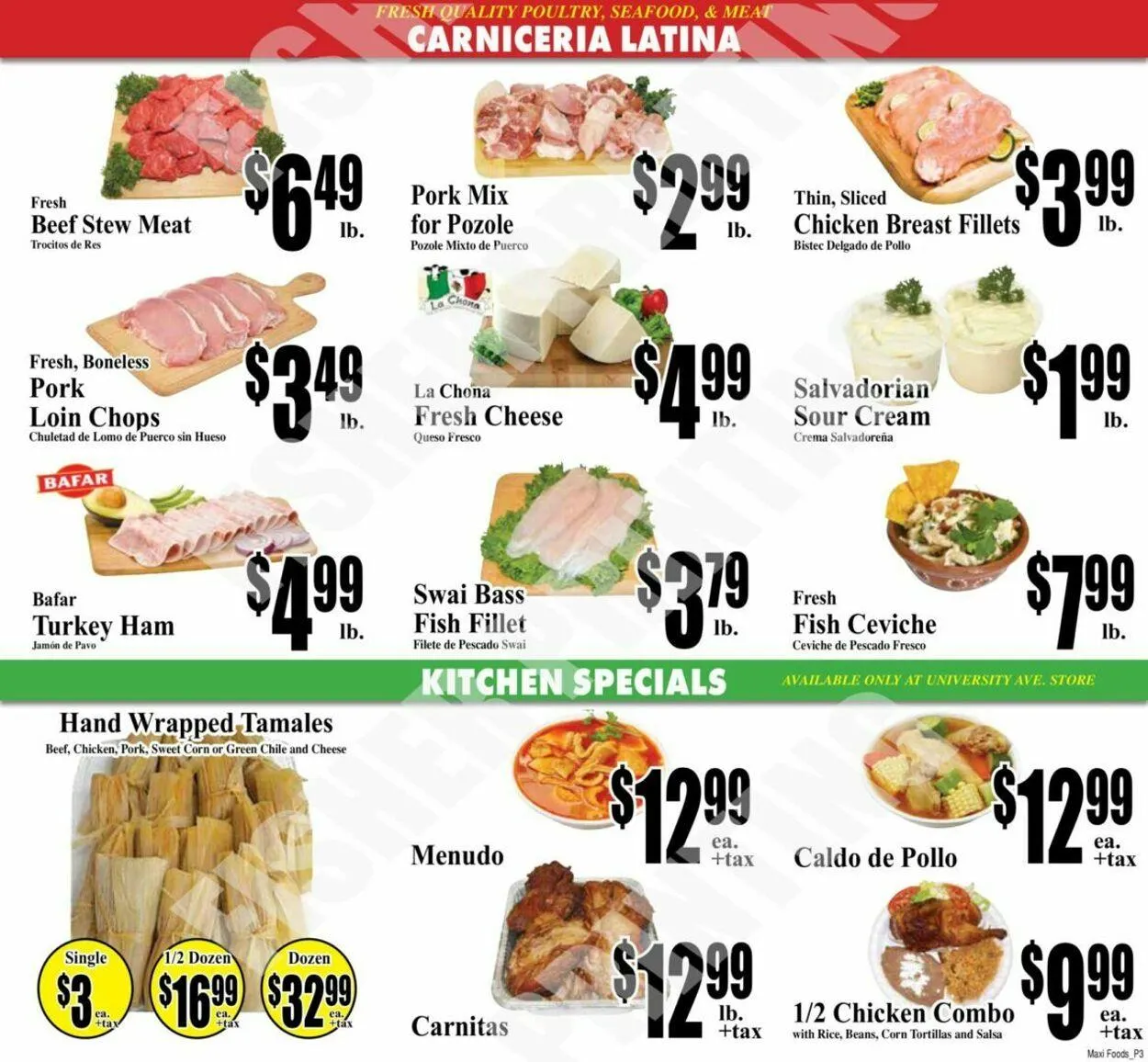Weekly ad Maxi Foods from October 1 to October 7 2025 - Page 3
