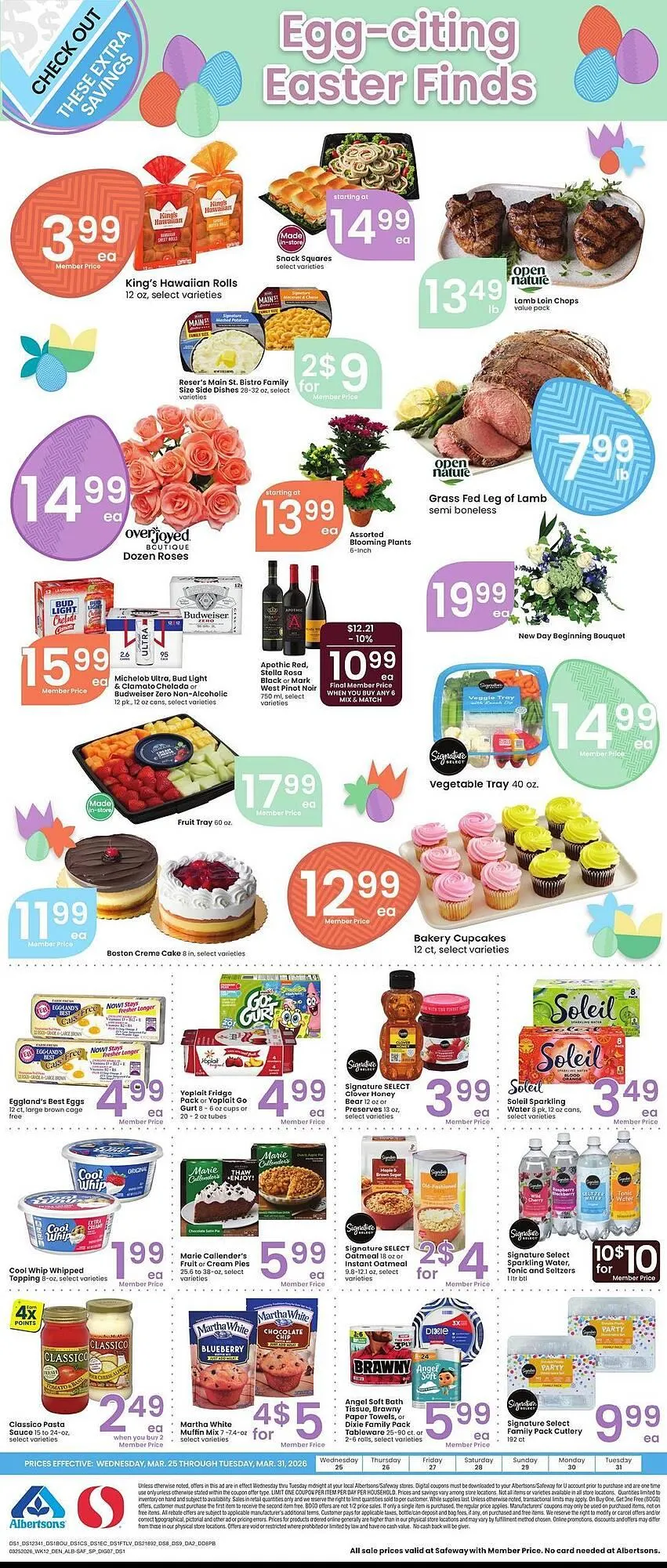 Weekly ad Safeway weekly ad from March 25 to March 31 2026 - Page 1