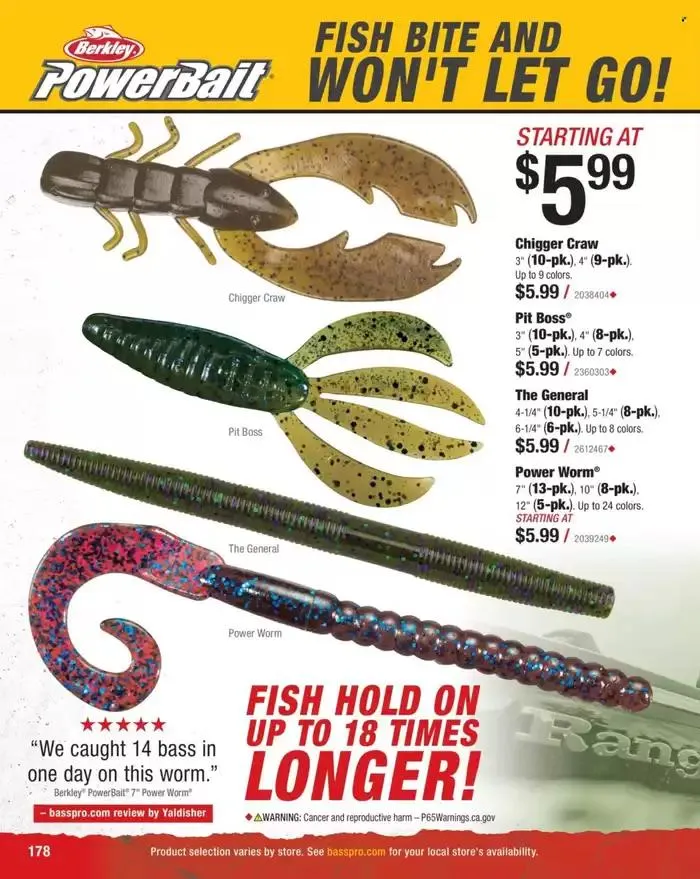 Weekly ad Cabela's Weekly ad from January 31 to February 6 2025 - Page 178