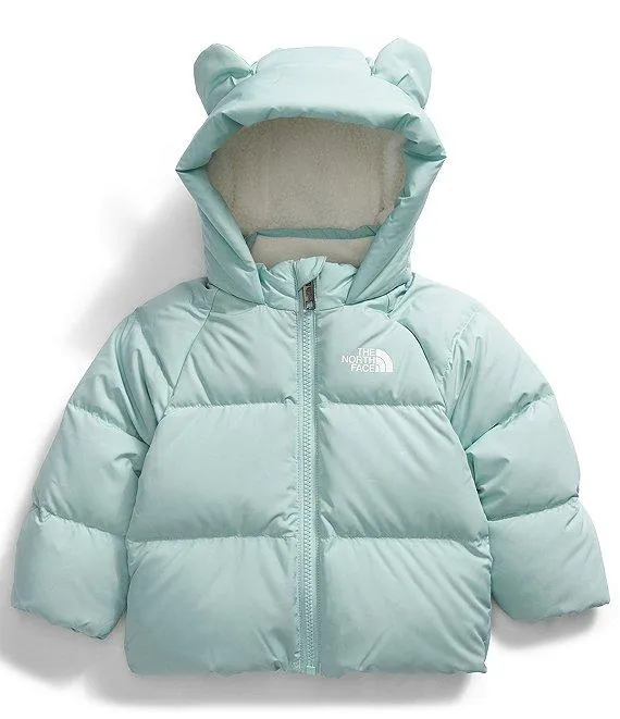 Baby 3-24 Months North Down Bear Ears Fleece Lined Hooded Ski Jacket
