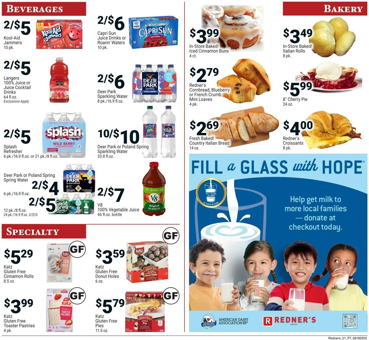 Weekly ad Redner’s Warehouse Market Current weekly ad from September 18 to September 24 2025 - Page 7