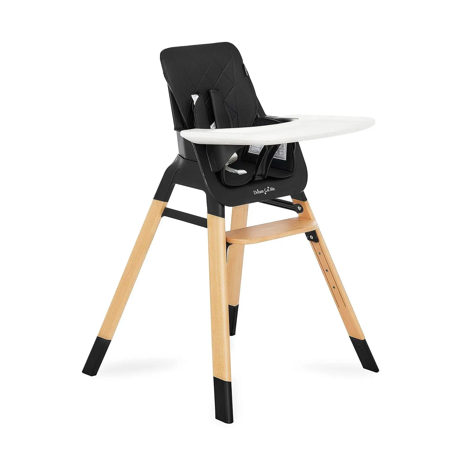 Dream On Me Nibble 2-in-1 wooden Highchair