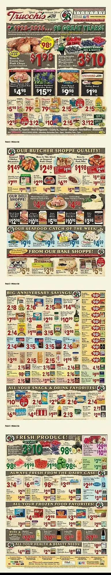 Weekly ad Trucchis weekly ad from May 3 to May 9 2026 - Page 1