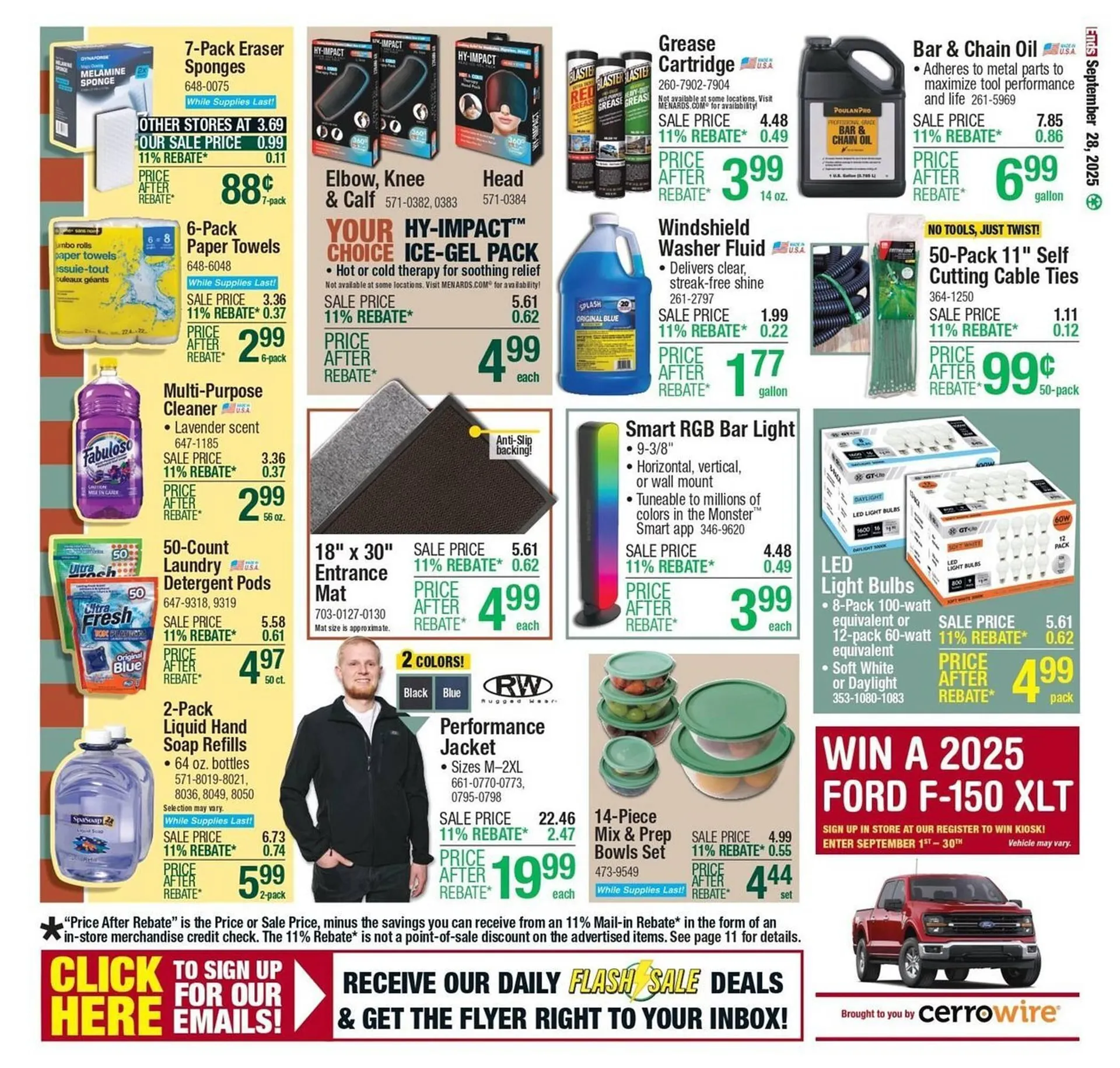 Weekly ad Menards weekly ad from September 18 to September 28 2025 - Page 20