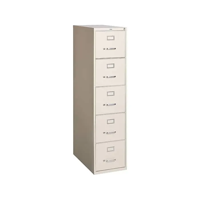 Staples Commercial 5 File Drawer Vertical File Cabinet,