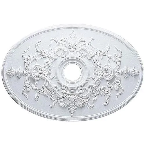 Restorers Architectural Alexa Oval Urethane Ceiling Medallion