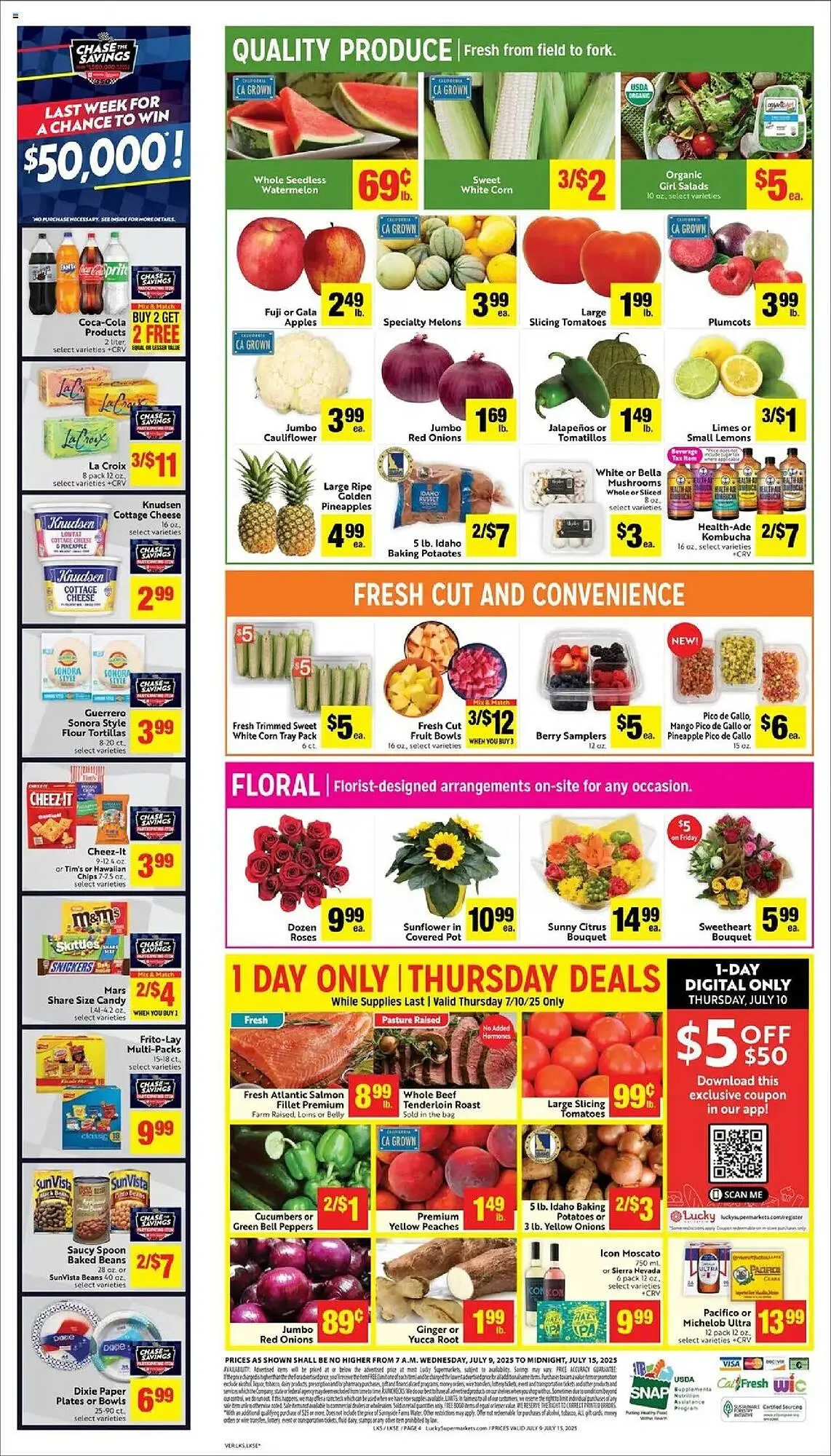 Weekly ad Lucky Supermarkets Weekly Ad from July 9 to July 16 2025 - Page 4