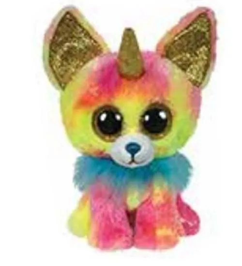 TY Beanie Boos Yips The UniChihuahua Dog With Glitter Eyes