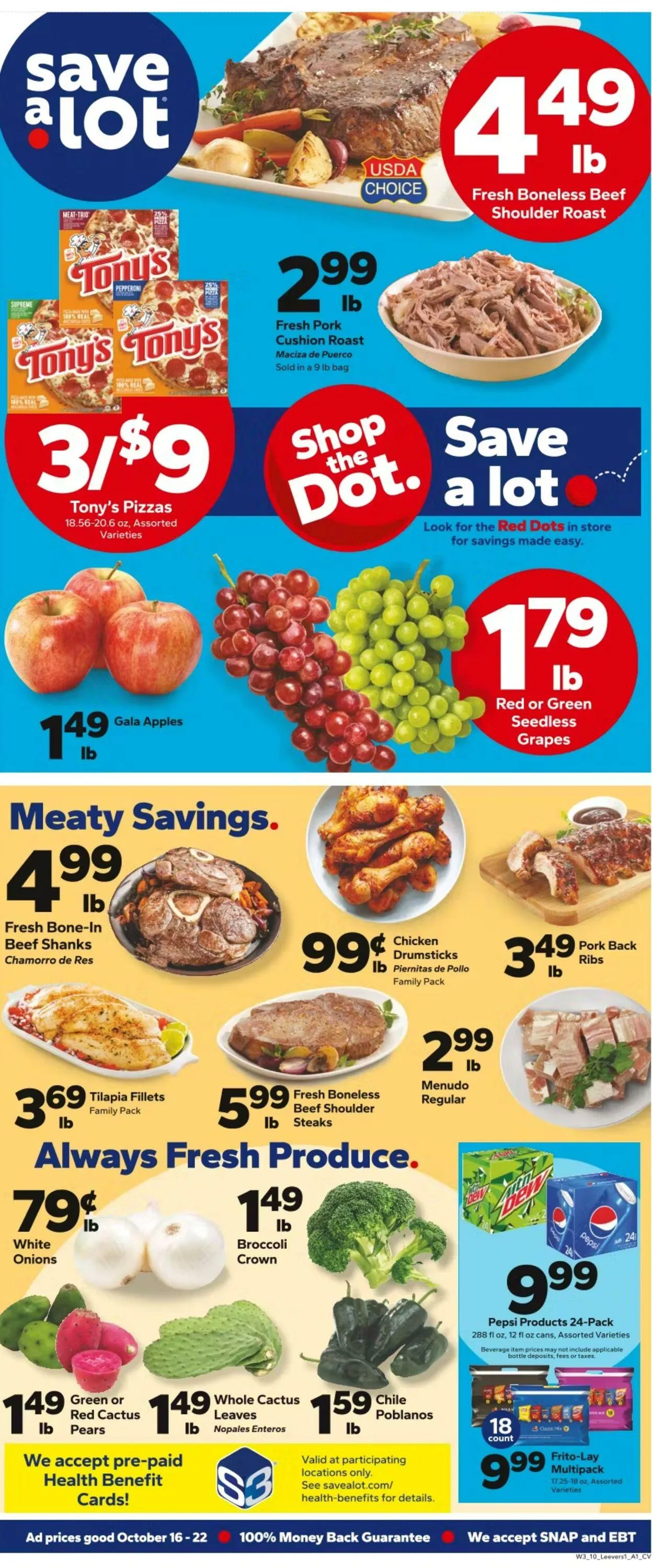 Weekly ad Save a Lot Current weekly ad from October 16 to October 23 2024 - Page 2
