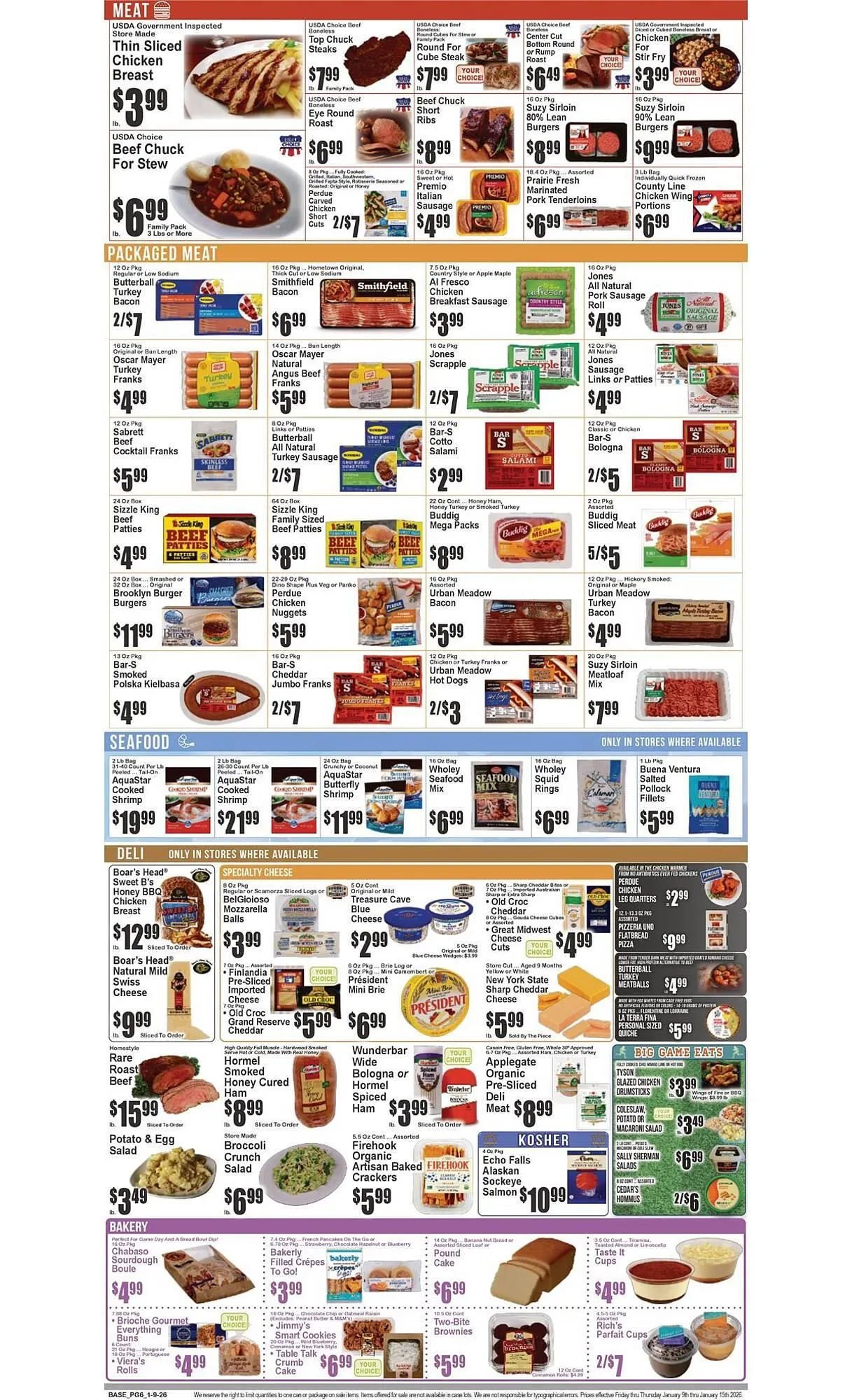 Weekly ad The Food Emporium circular from January 9 to January 15 2026 - Page 7