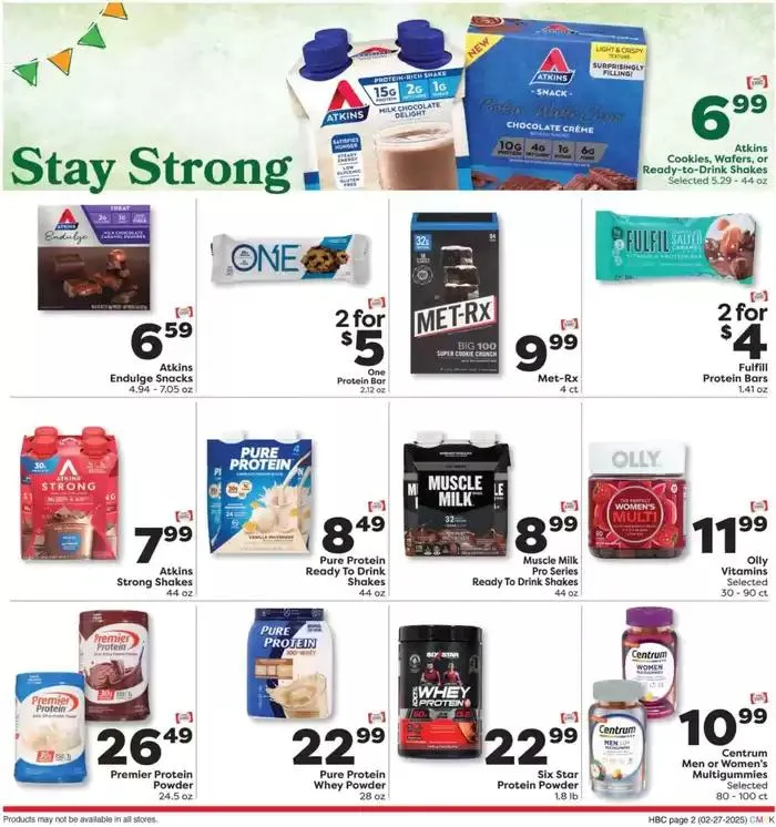 Weekly ad Weekly Ads Weis Markets from February 26 to March 26 2025 - Page 2