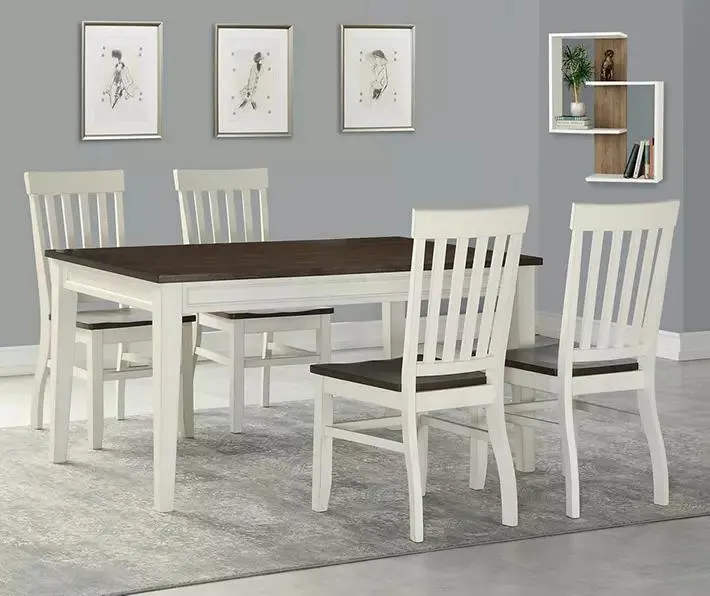 Real Living Caylie Farmhouse 5-Piece Dining Set