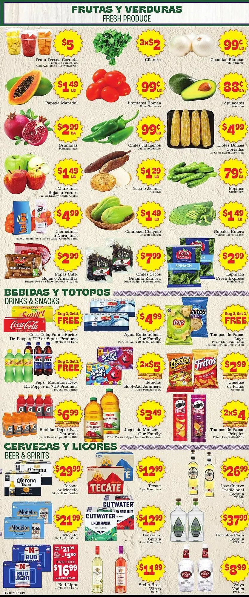 Weekly ad Supermercado Nuestra Familia weekly ad from October 26 to November 1 2025 - Page 3