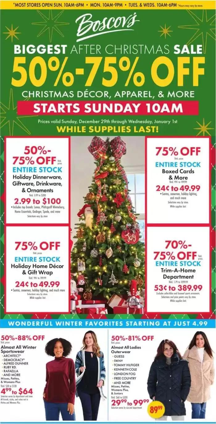 Weekly ad New offers to discover from December 29 to January 1 2025 - Page 1