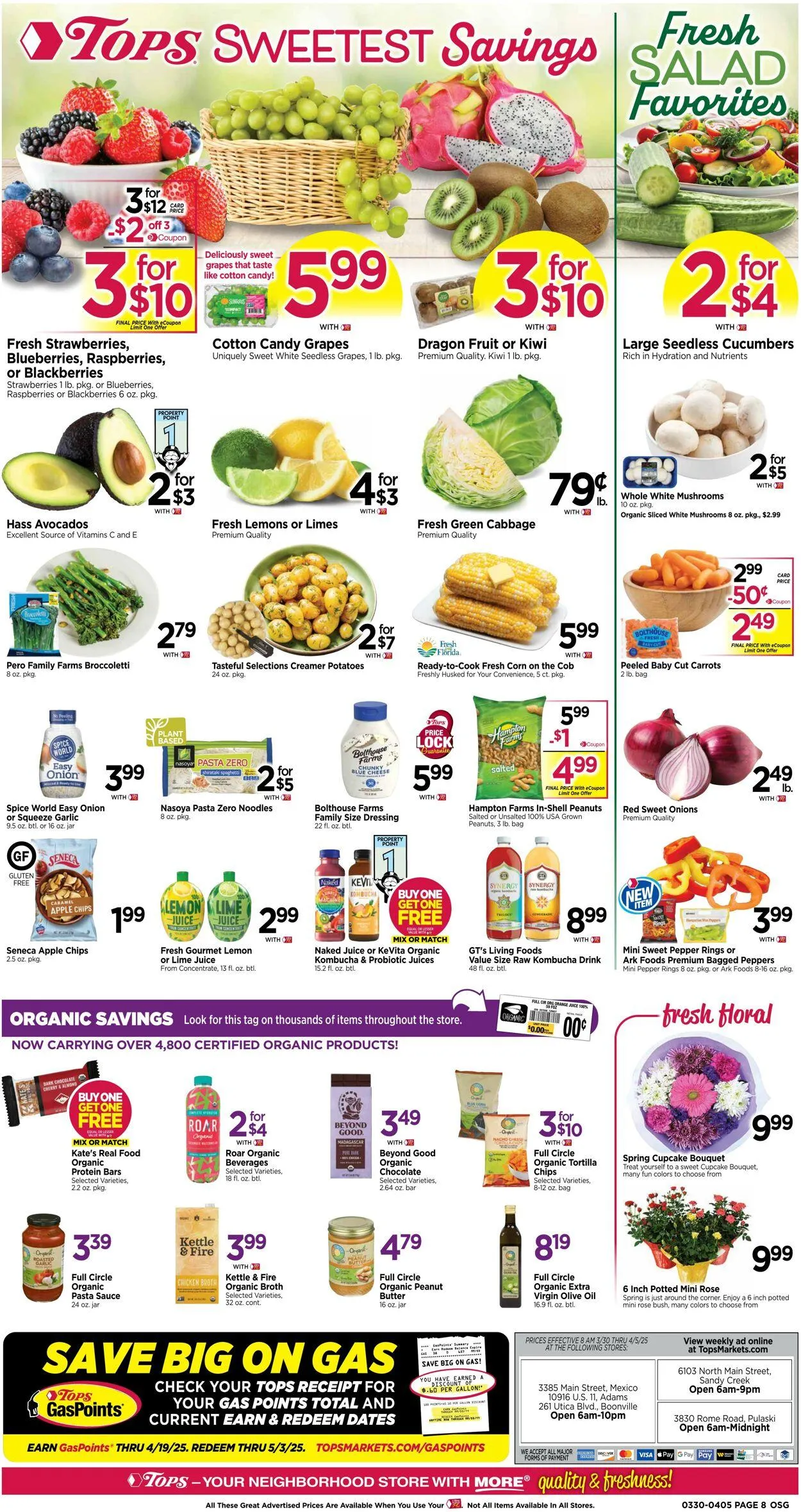 Weekly ad Tops Friendly Markets from March 30 to April 5 2025 - Page 10