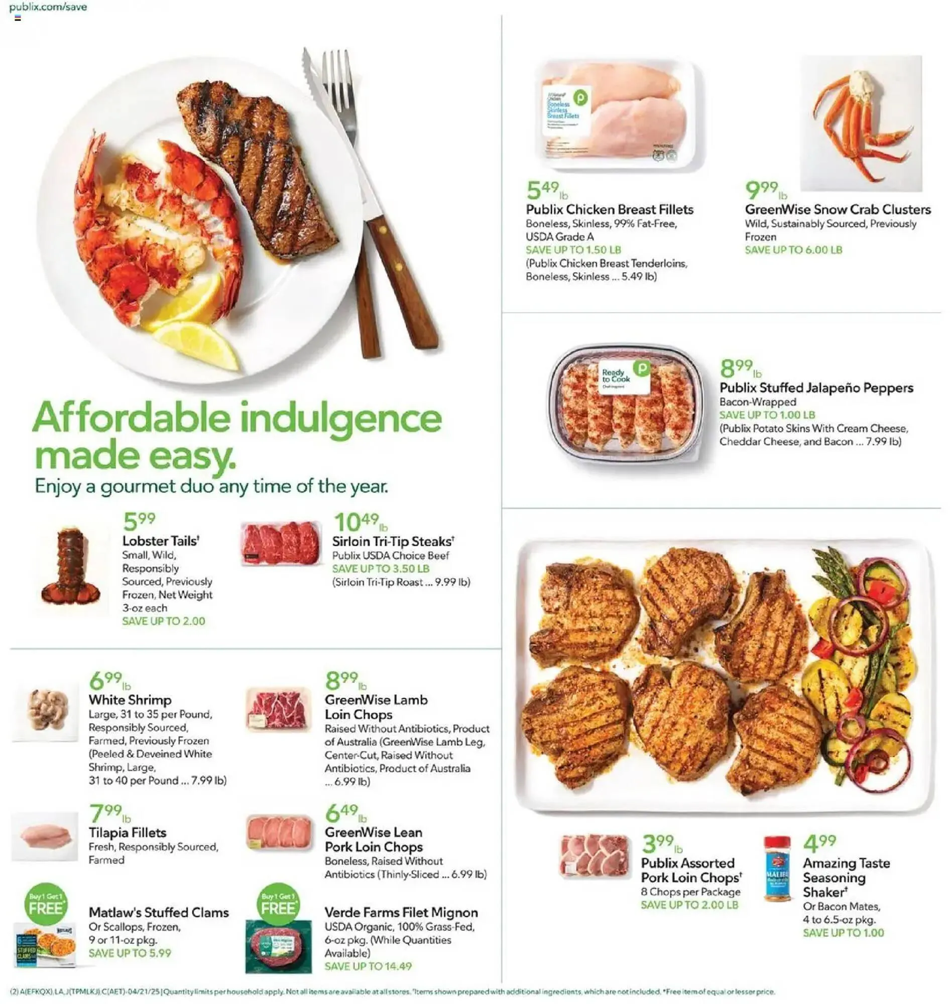 Weekly ad Publix Weekly Ad from April 20 to April 21 2025 - Page 2