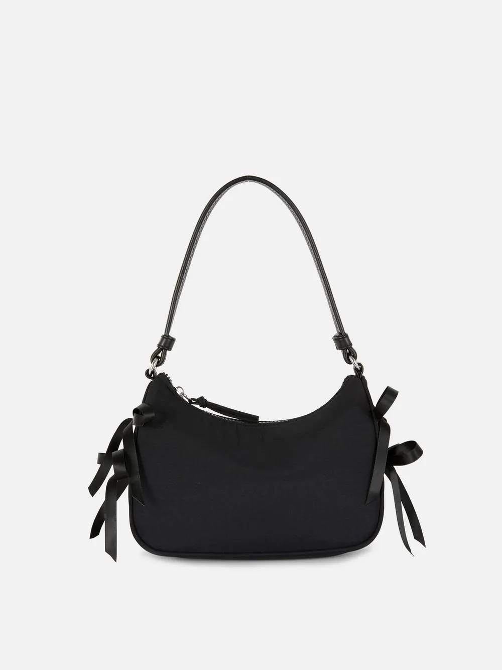 Bow Embellished Shoulder Bag