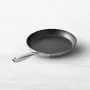 Williams Sonoma Thermo-Clad™ Stainless-Steel Nonstick Omelette Fry Pan, 9"