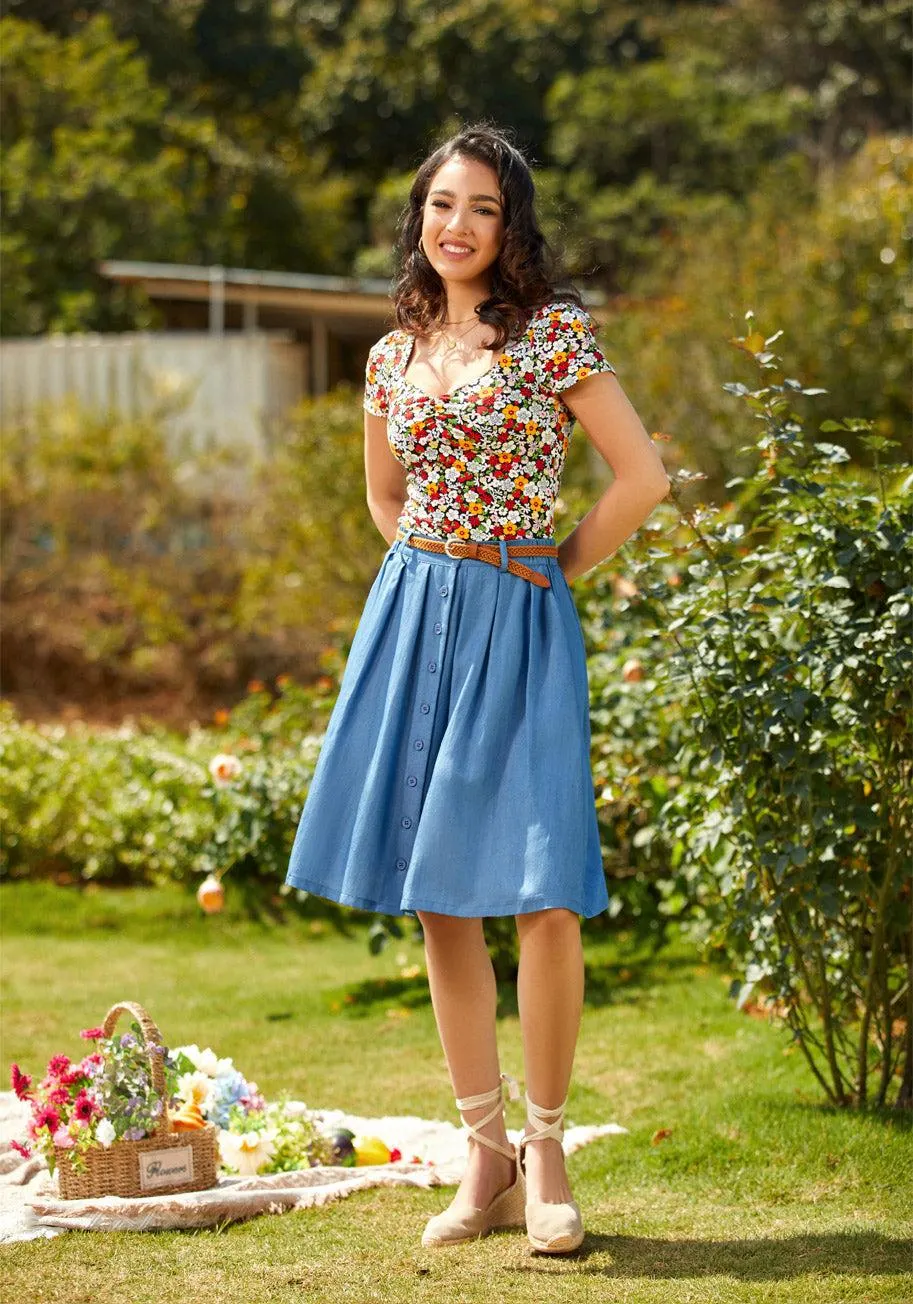 Sweet Thing Square Neck Top