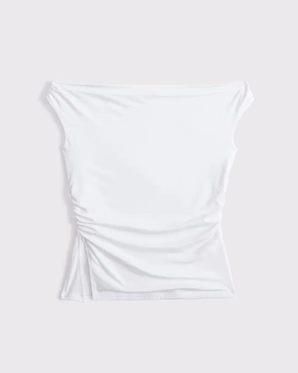 Draped Off-The-Shoulder Top