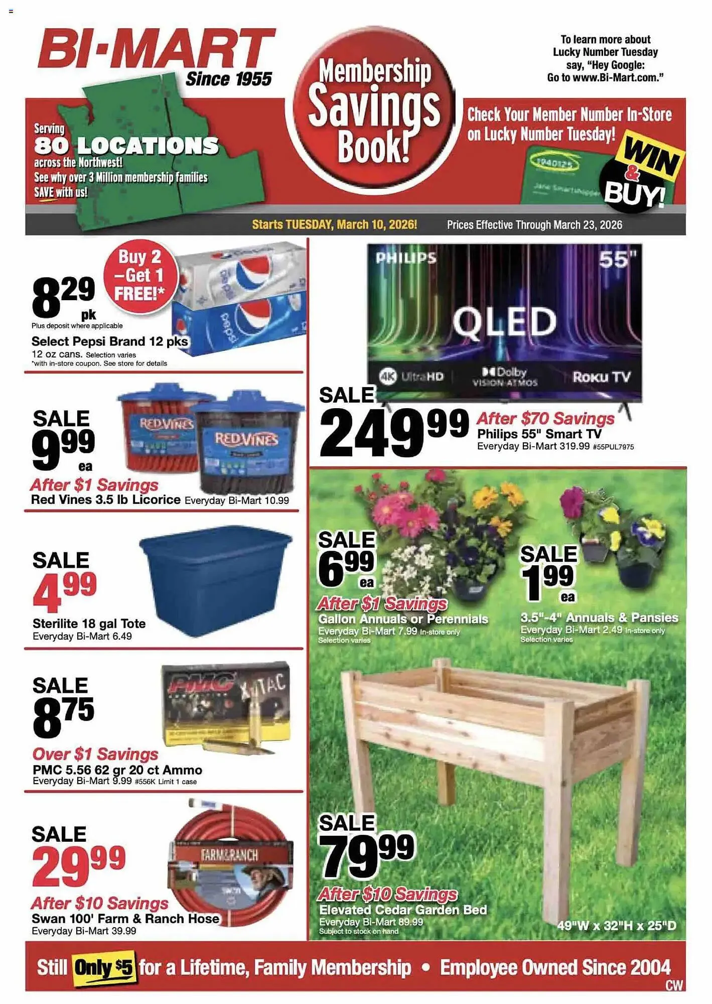 Weekly ad Bi-Mart weekly ad from March 10 to March 16 2026 - Page 1