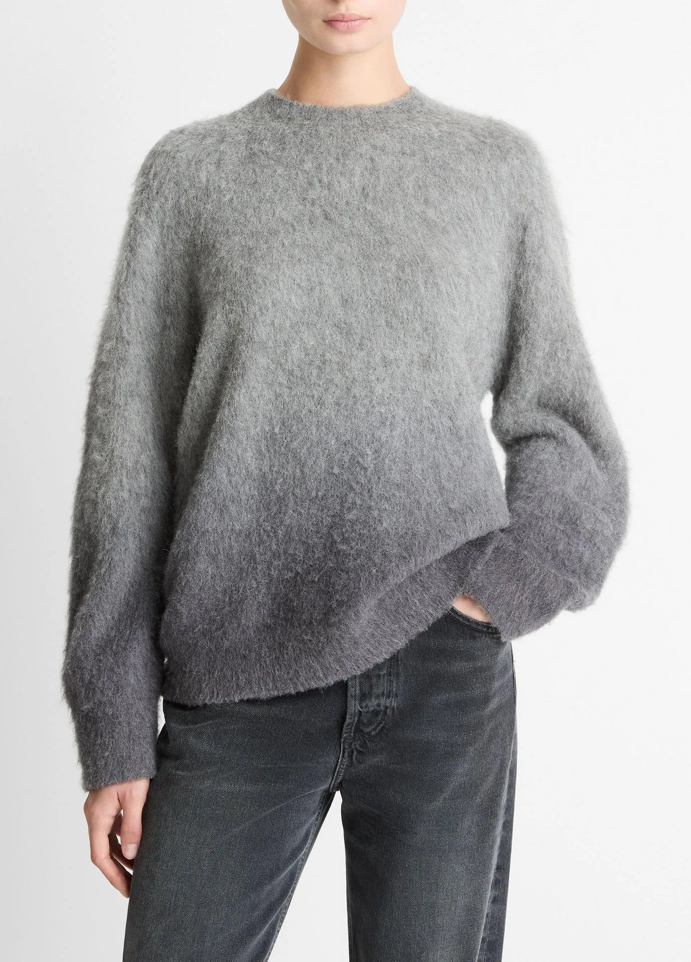 Ombré Alpaca & Wool-Blend Sweater