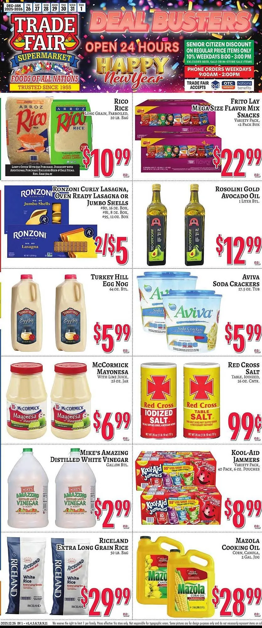 Weekly ad Trade Fair Supermarket weekly ad from December 26 to January 1 2026 - Page 2