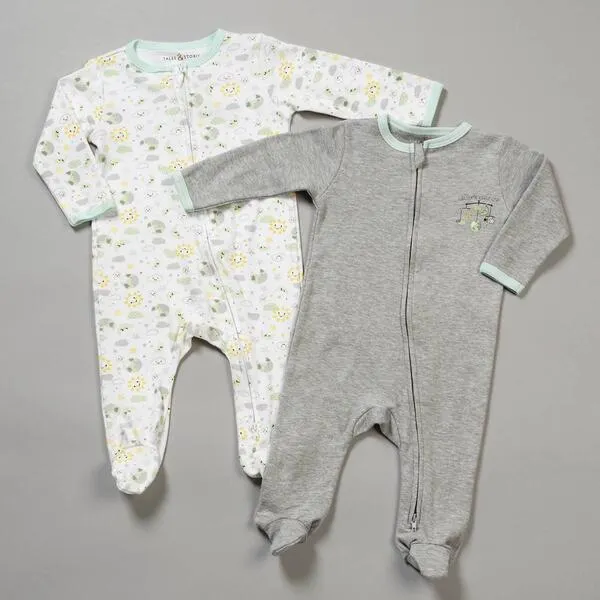 Baby Unisex (NB-3M) Tales & Stories Welcome Little One Sleepers