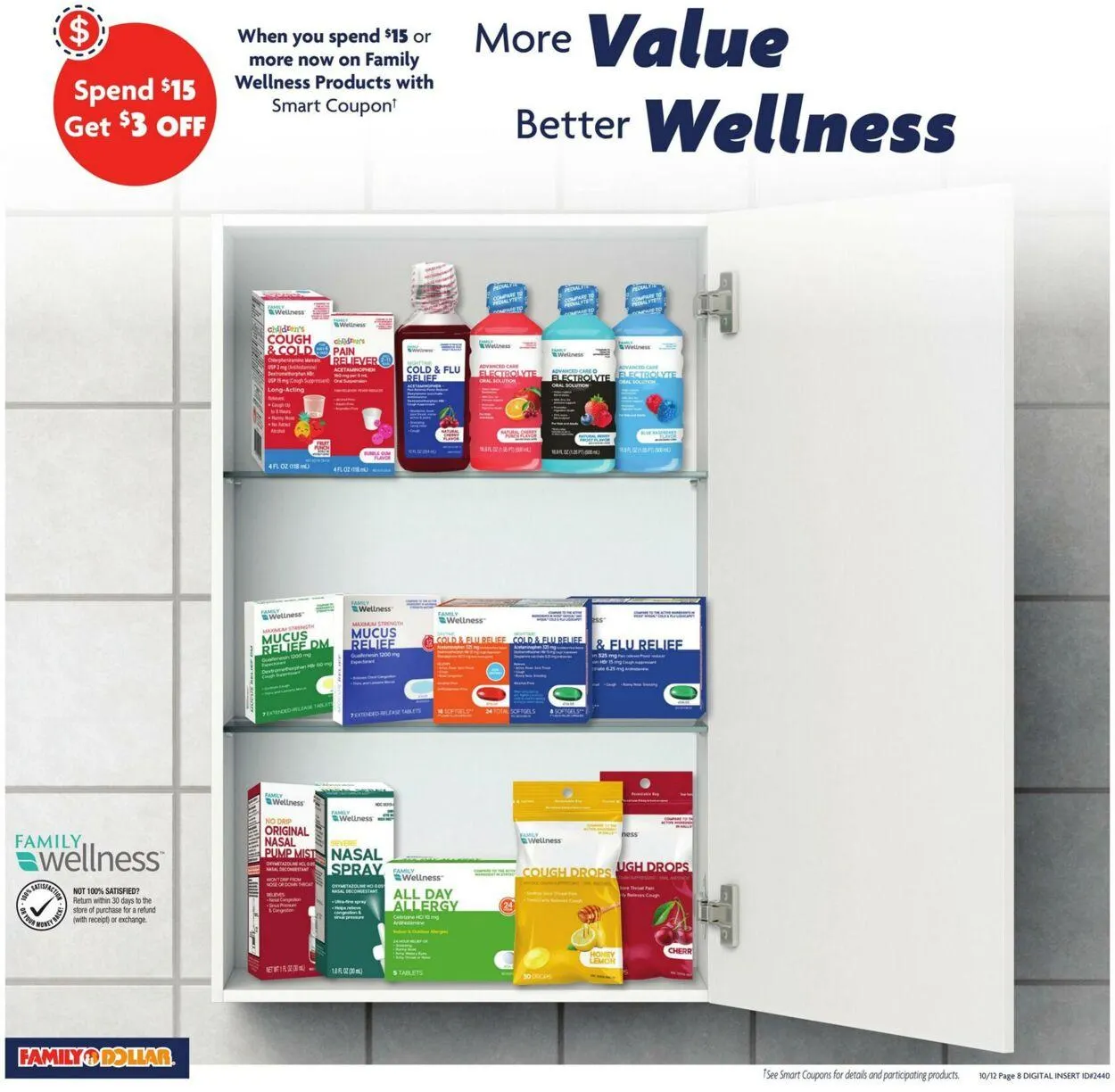 Weekly promotion Family Dollar Current weekly ad spanning from October 12 to October 18 2025 - Page 11 for Catalogue 365