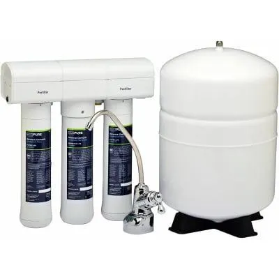 EcoPure Reverse Osmosis Undersink Water Filtration System