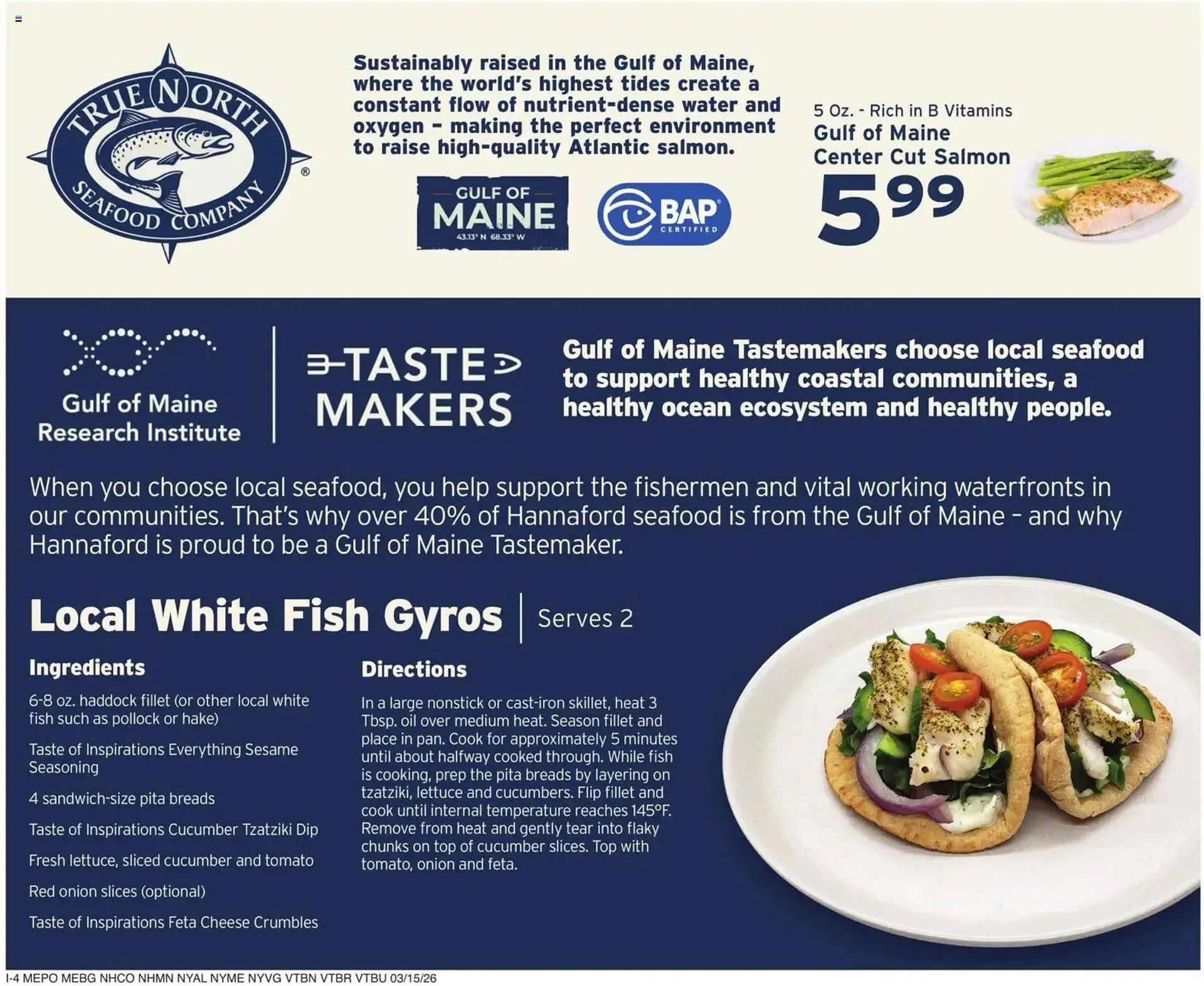 Weekly ad Hannaford flyer from March 15 to March 21 2026 - Page 12